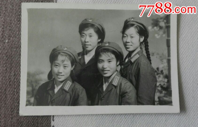 60年代女兵留影,老照片_第1張_7788老照片