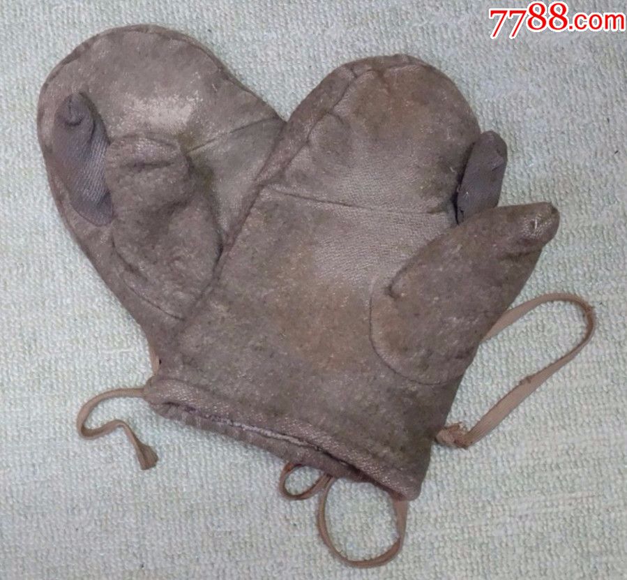 二战时期日军遗留防寒手套原品