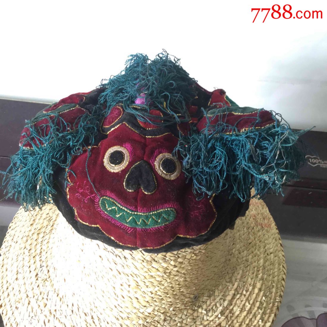 老绣手工虎头帽子绣花帽_虎头帽/绣花帽_图片收藏_回收价格_7788音像