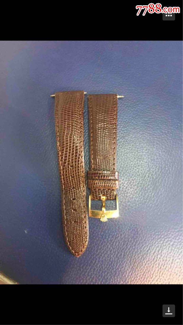 rolex劳力士原装18k金针扣原装皮带