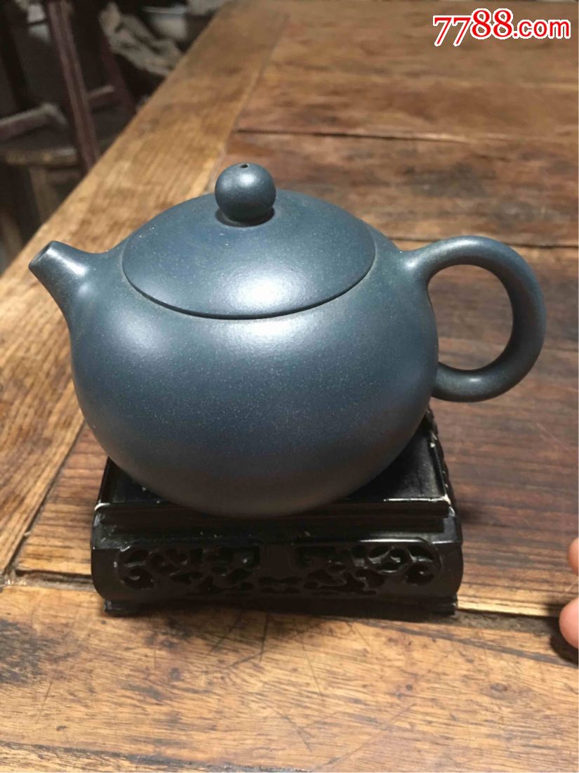 高级工艺美术师顾云峰全手工制作的250cc本山绿泥西施壶