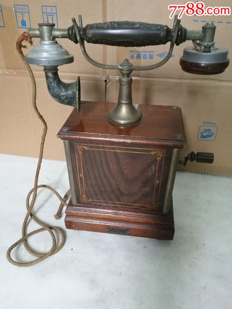 民国,满洲时期,手摇台式电话机