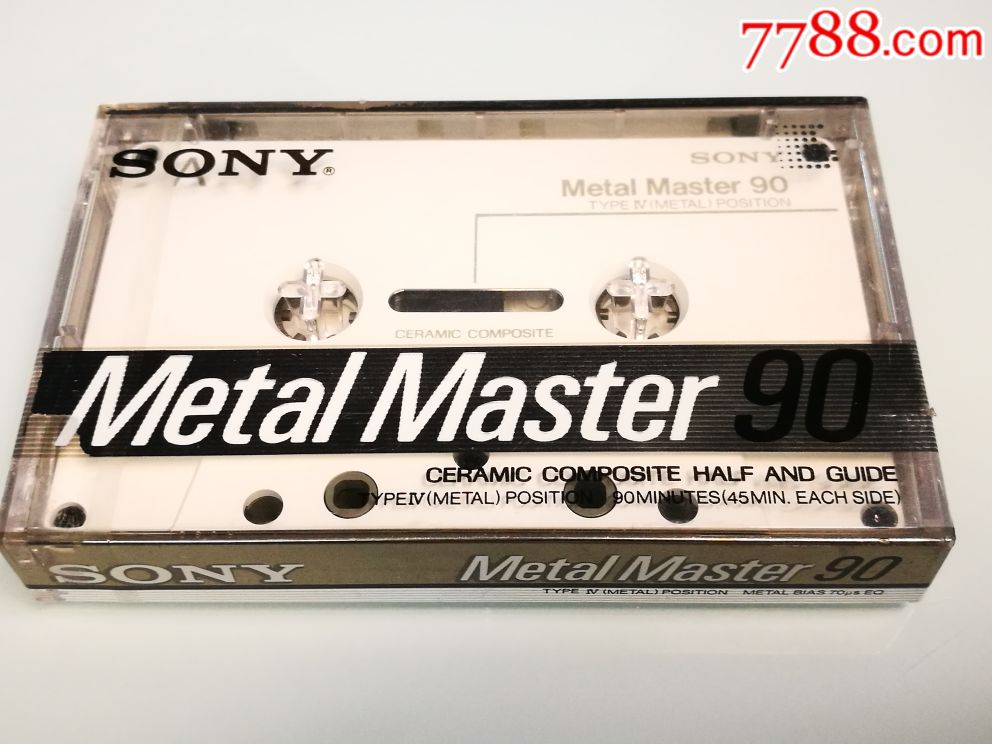 sony索尼metal·master90日版四类金属磁带