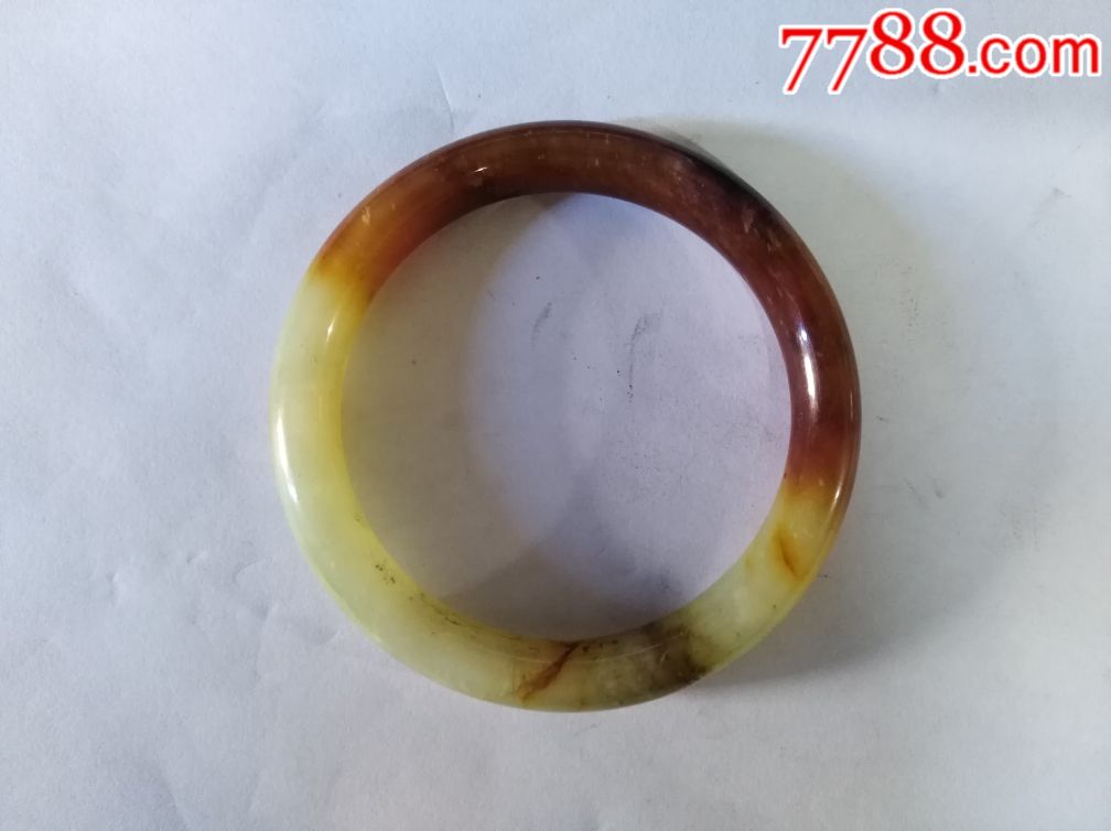 不知年代的血玉老手镯_价格970元【仁宝阁】_第1张_7788收藏__收藏