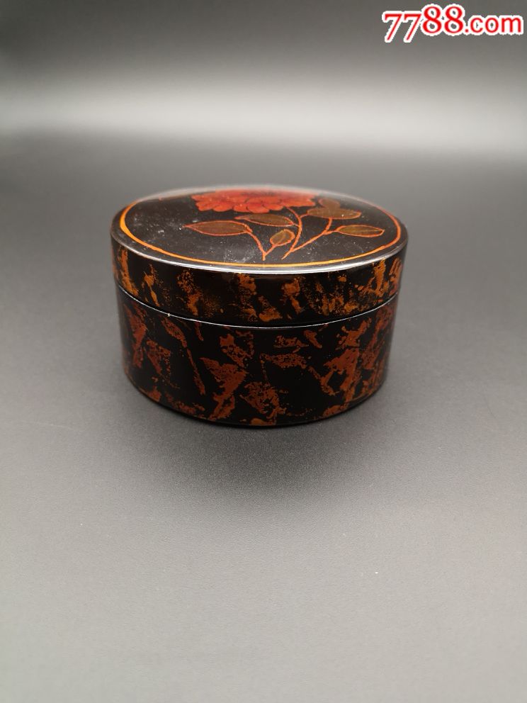 纸胎漆盒_其他旧漆器_第1张_7788漆器收藏