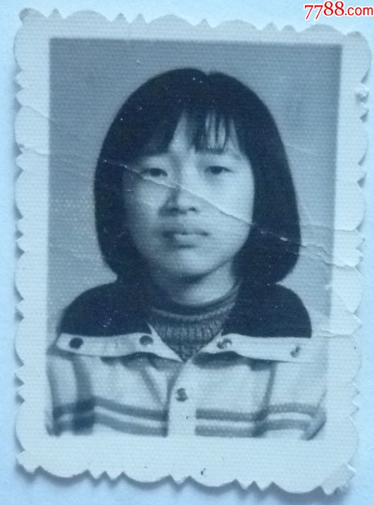 80年代黑白证件照图片