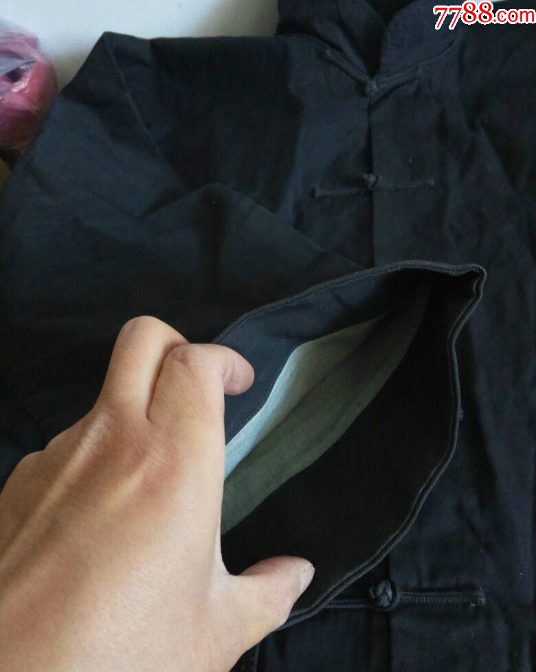 民国少见对襟单褂子