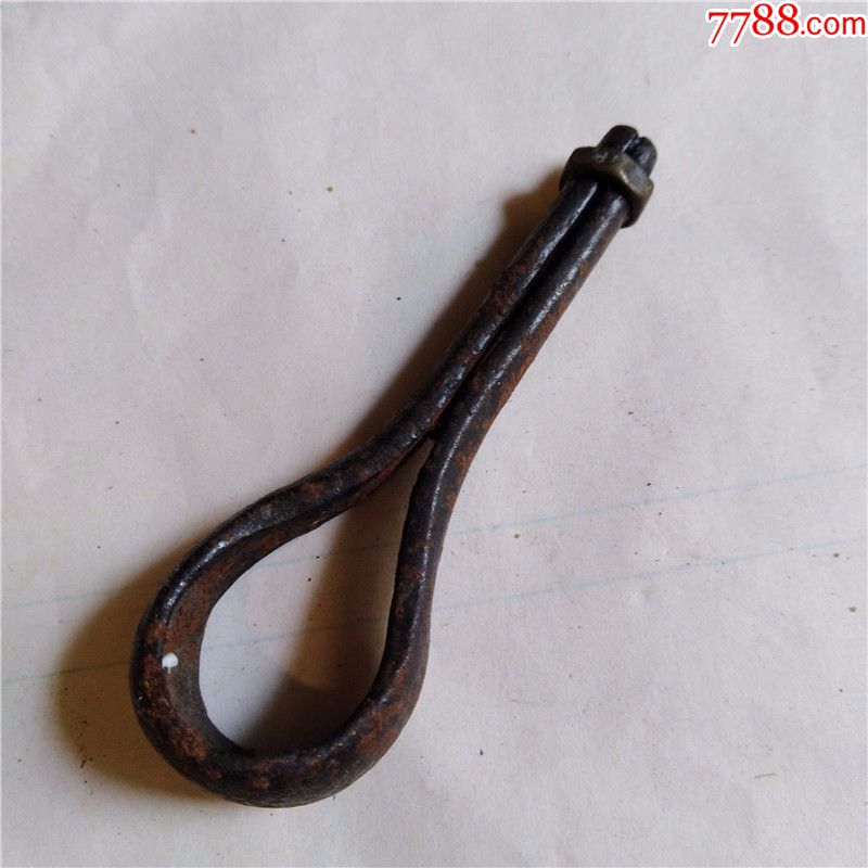 民俗文化收藏过去修补鞋做农活用的锥子铁锥子民俗展示老物件