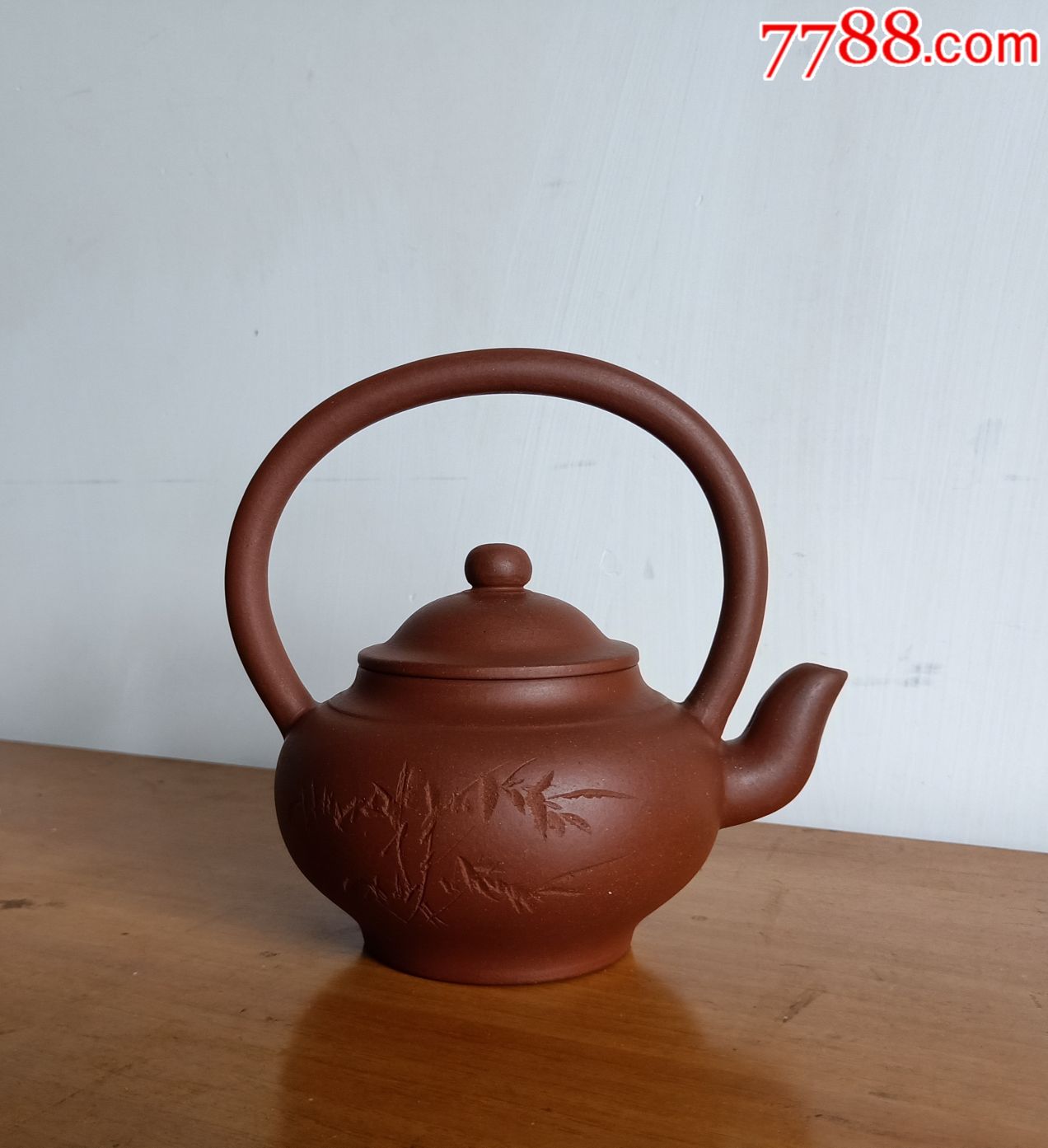 顾景舟紫泥提梁壶_价格500000.0000元_第1张_7788收藏__中国收藏热线