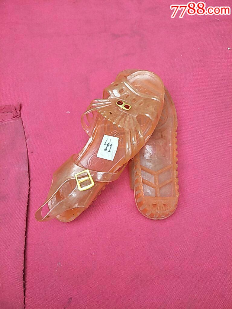 老供销社库存女士塑料凉鞋31码