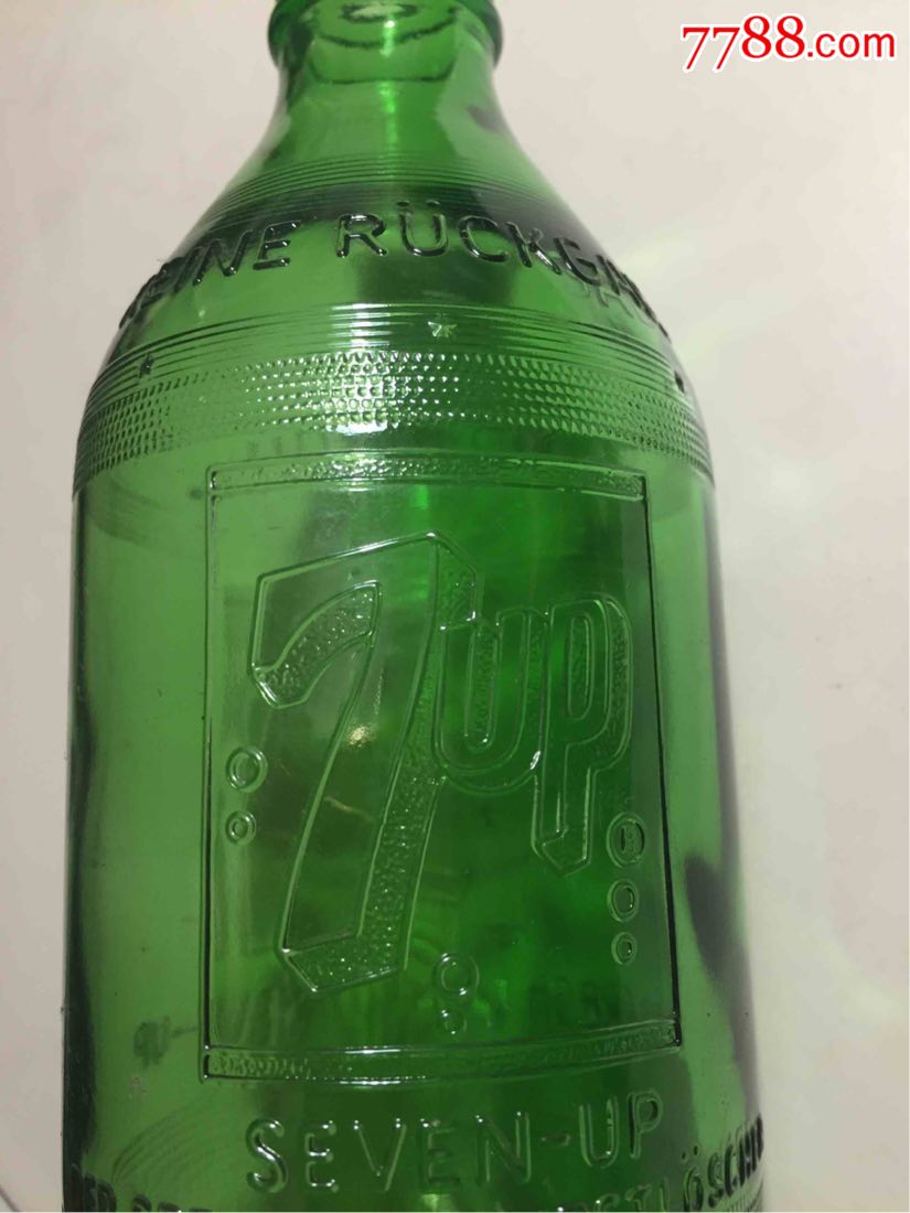 老上海时期进口七喜柠檬汽水瓶-价格:99999元-se60497463-饮料瓶-零售