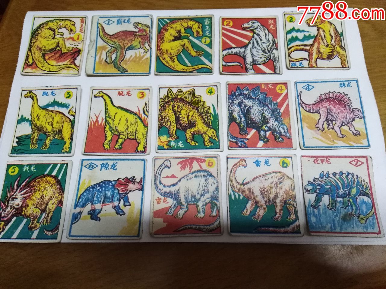 恐龙档案卡五年级图片