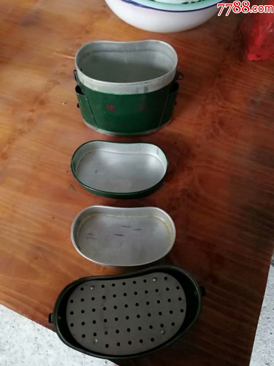 地质加温饭盒,铝制地质饭盒,带酒精炉【包邮】