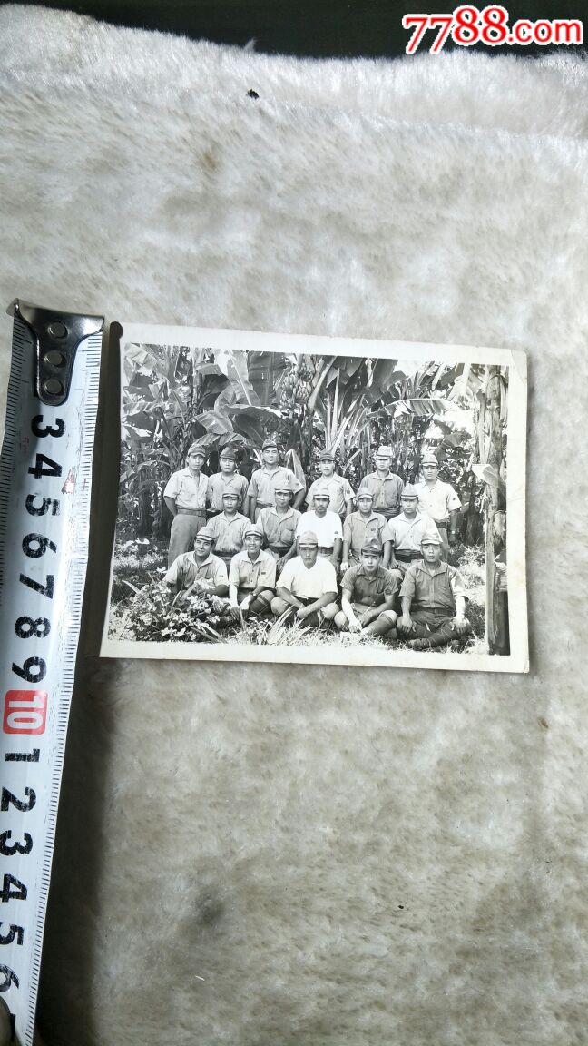 民国二战时期日军鬼子多人合影照片