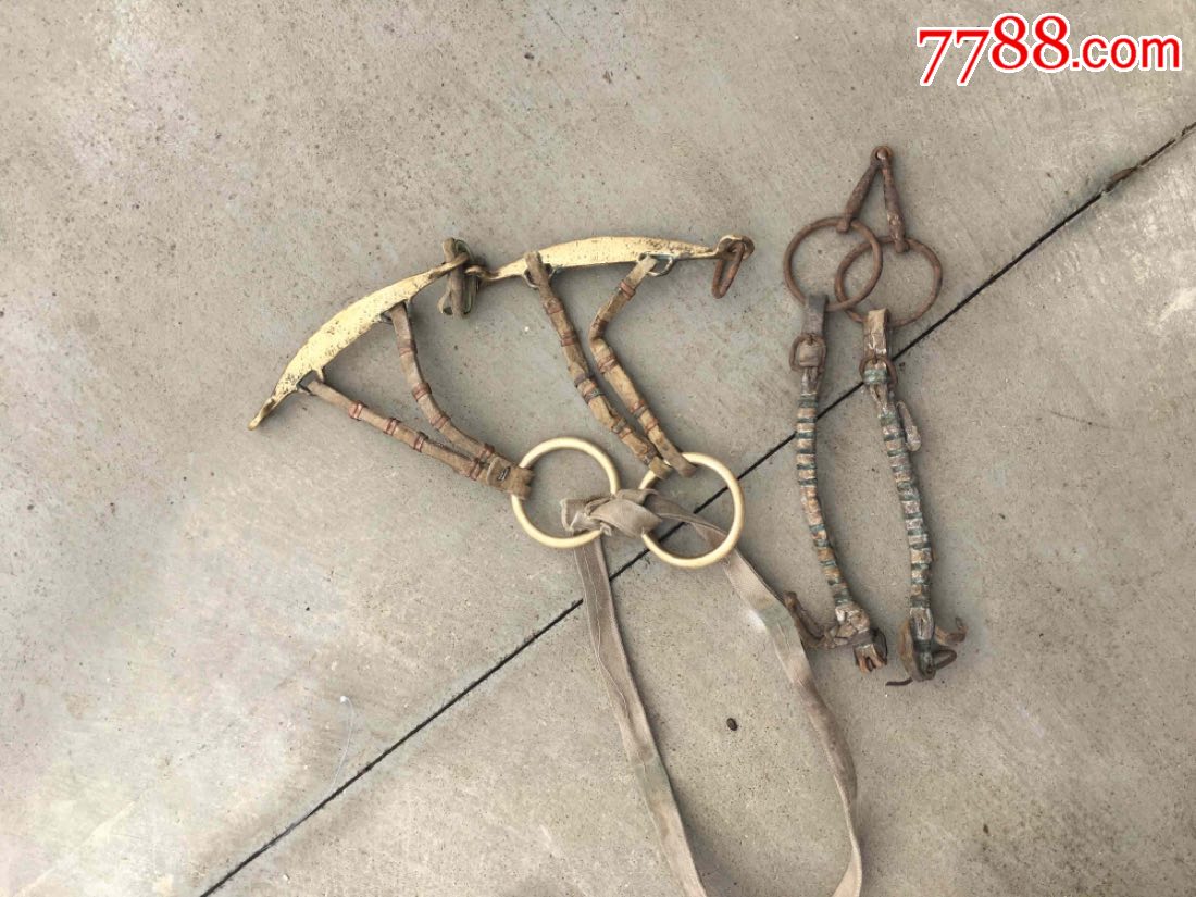 铜甲板一对,嚼子