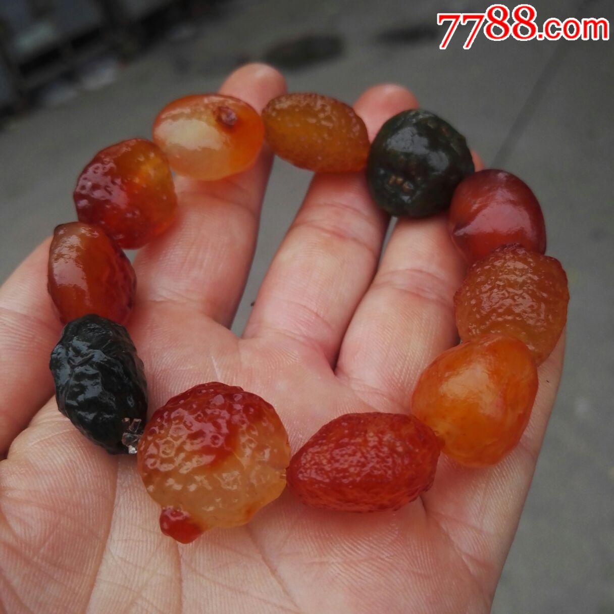 阿拉善玛瑙手串