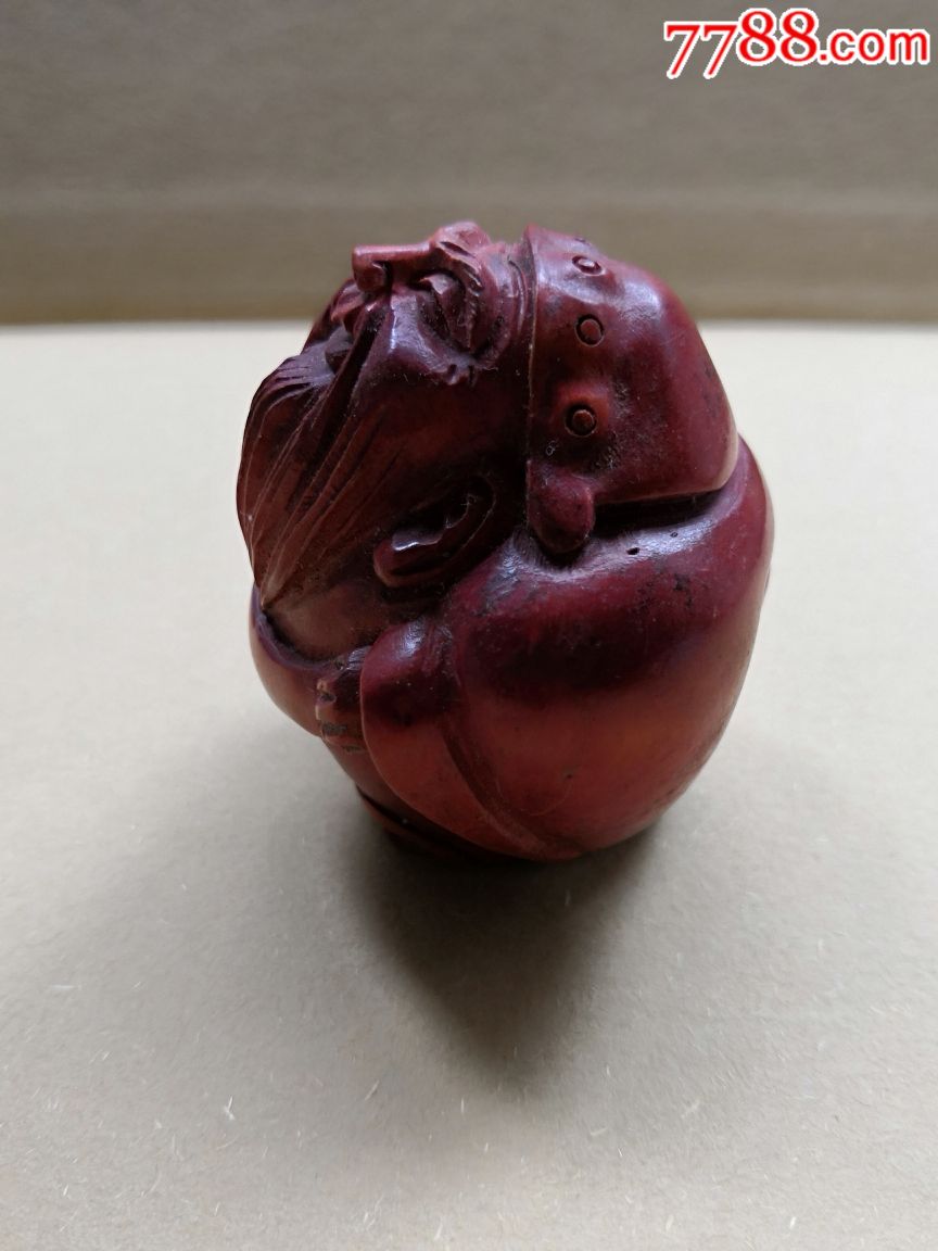 少见吉川款人物木雕诚信经营欢迎进店参观