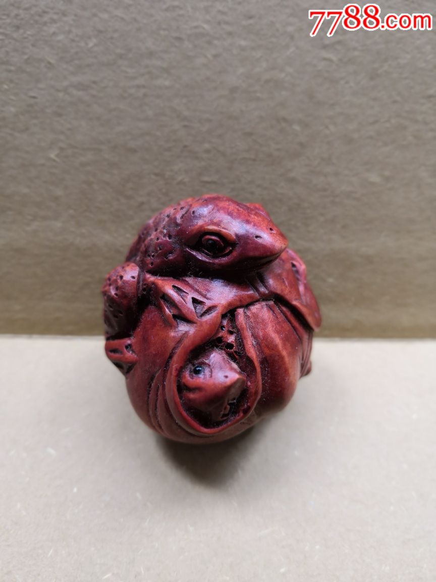 少见吉川款木雕(诚信经营欢迎进店参观)