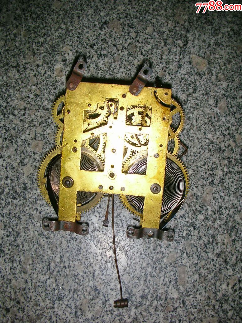 配件机芯一个,座钟/落地钟_第2张_7788落地钟收藏