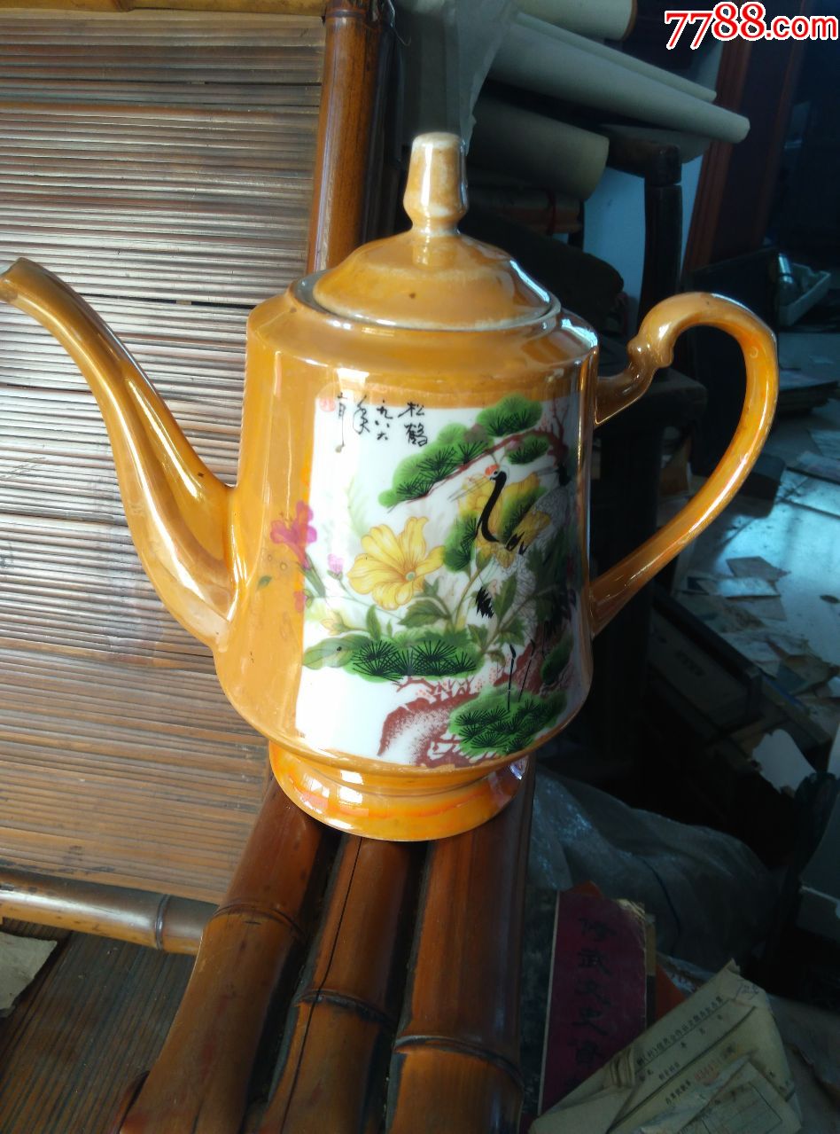 70年代瓷茶壺