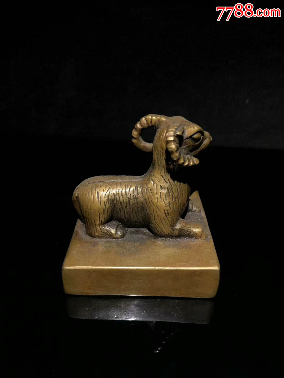 老铜羊印章