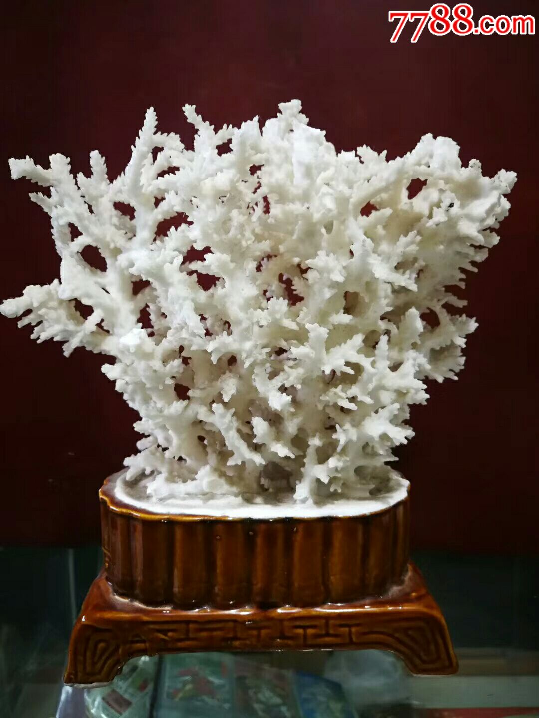 八十年代珊瑚摆件