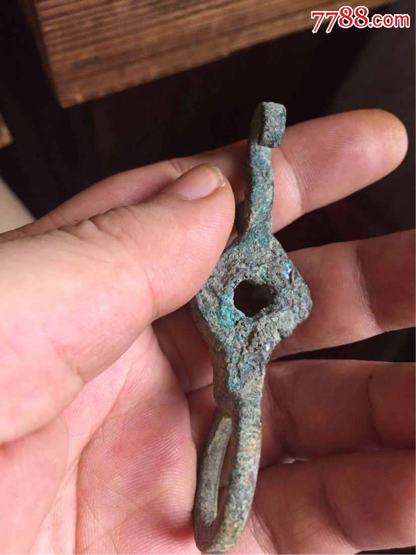 孤品大唐官制青铜剑格罕见-se60645824-铜兵器-零售-7788收藏__中国
