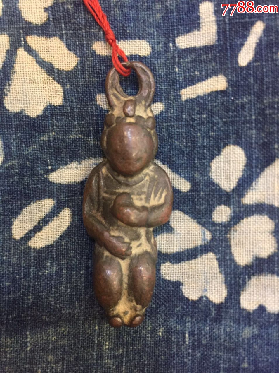 辽金6.6厘米小铜人