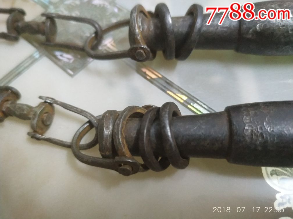 清民道教独门兵器流星胆-se60658588-铁兵器-零售-7788收藏__中国收藏