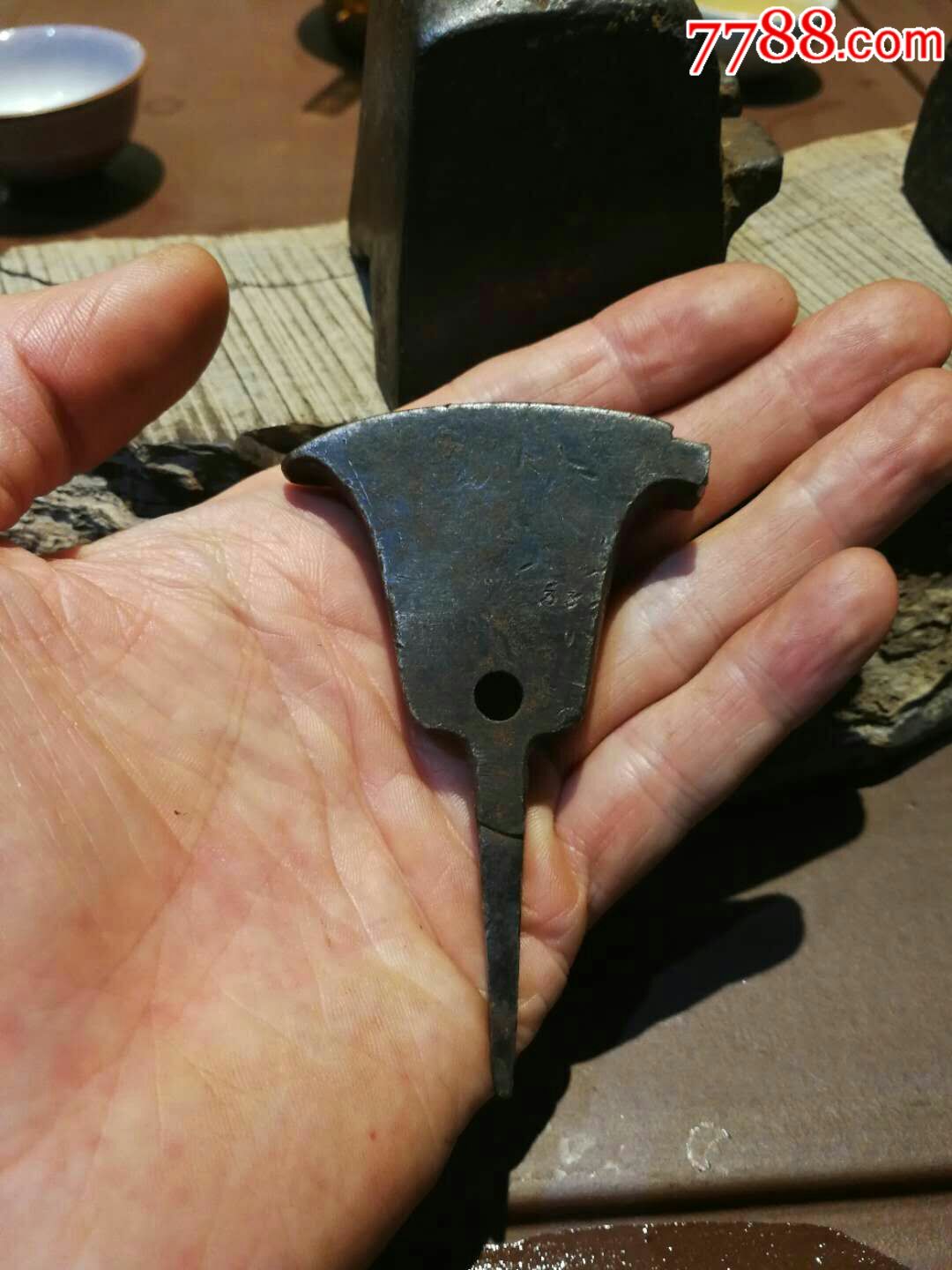 老物件老工具砧子铁砧子