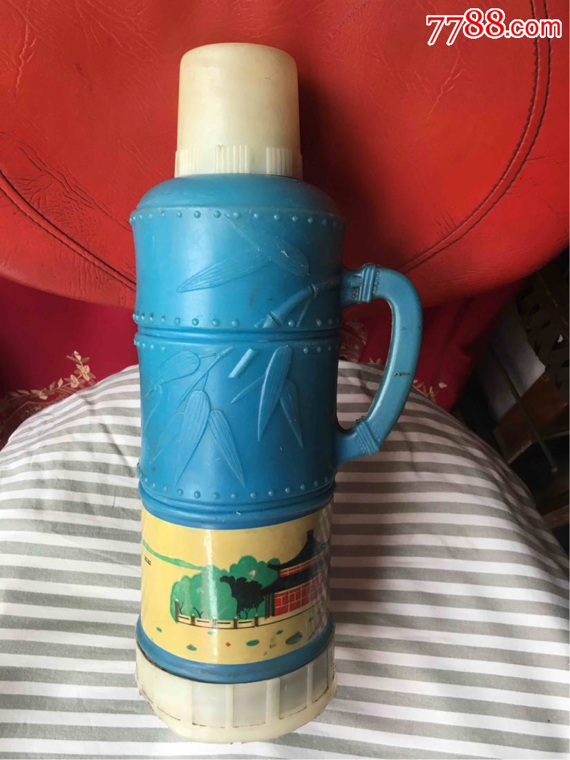 7980年代早期塑料暖壶暖水瓶怀旧收藏影视道具