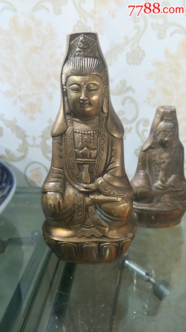 近代工艺品-铜圣宗佛-佛教人物铜像