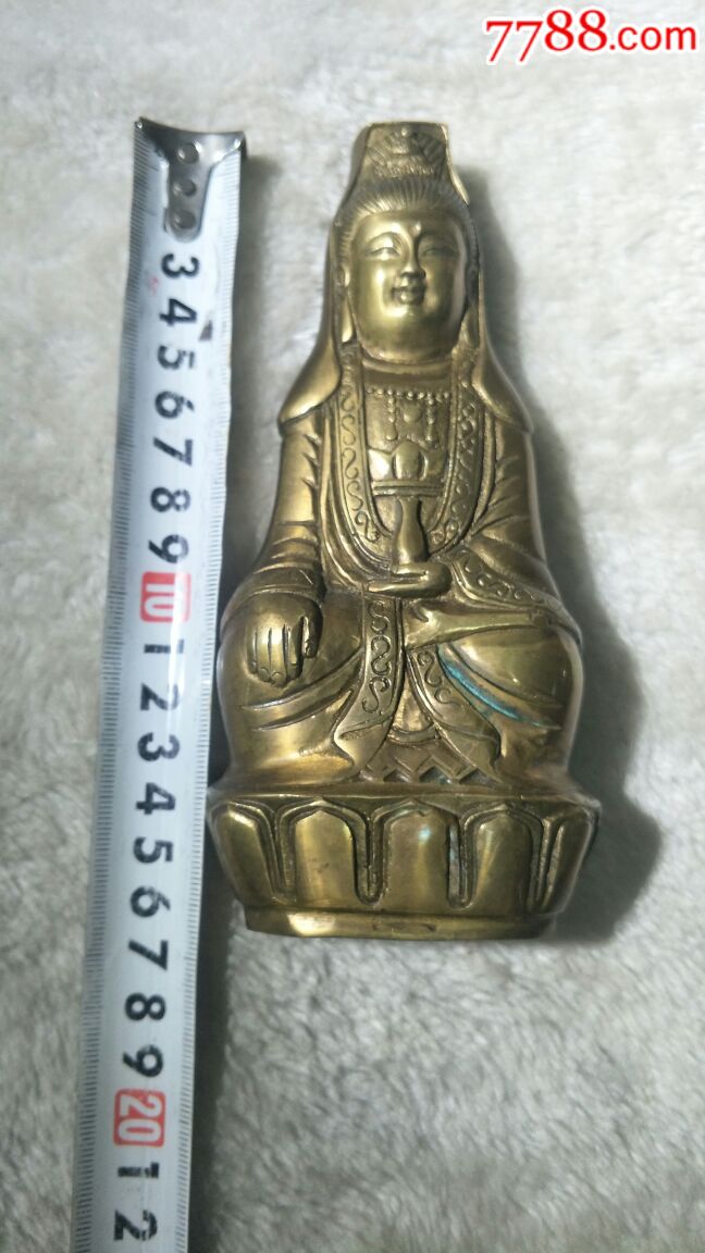 近代工艺品-铜圣宗佛-佛教人物铜像