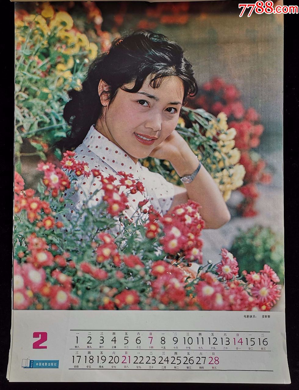 1982年电影明星挂历