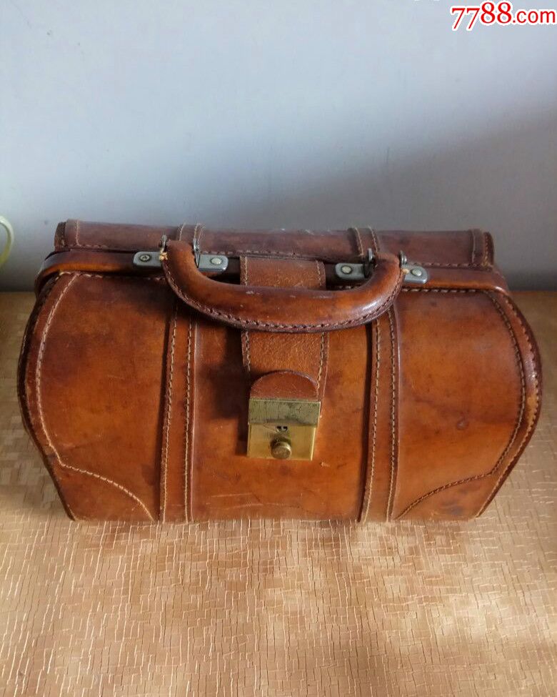 50年代皮包--纯牛皮