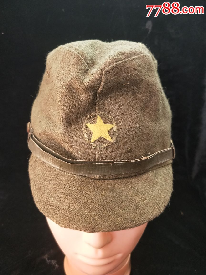 二战日本全新的略帽战斗帽原品