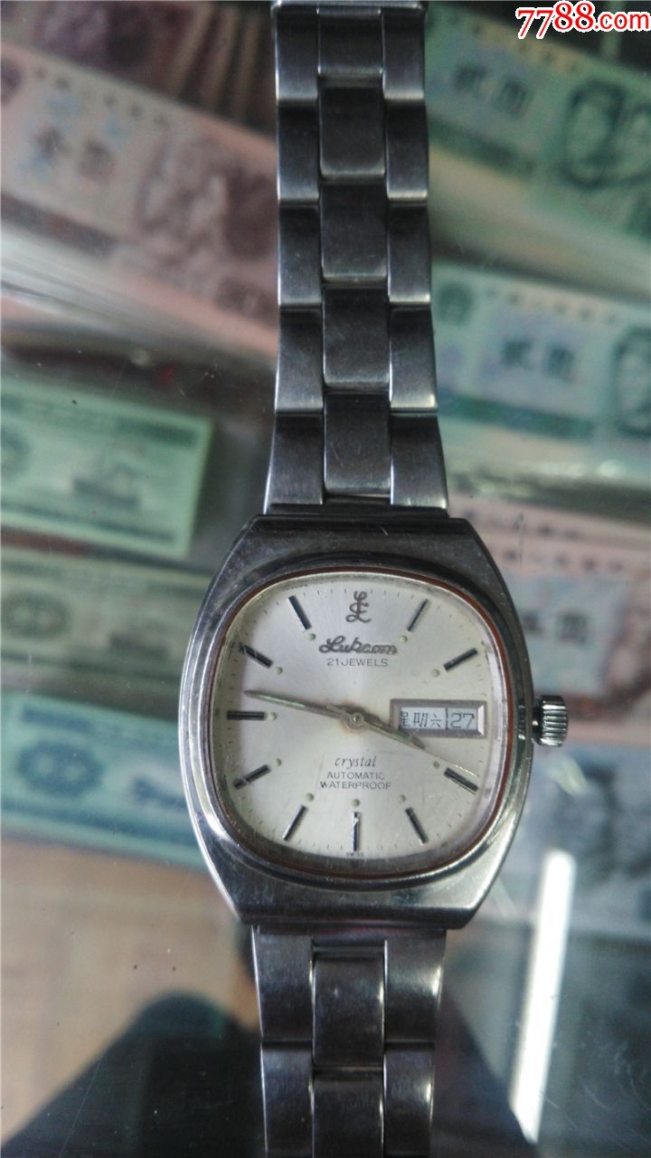 瑞士绿琴全自动双日历男机械表机芯2846