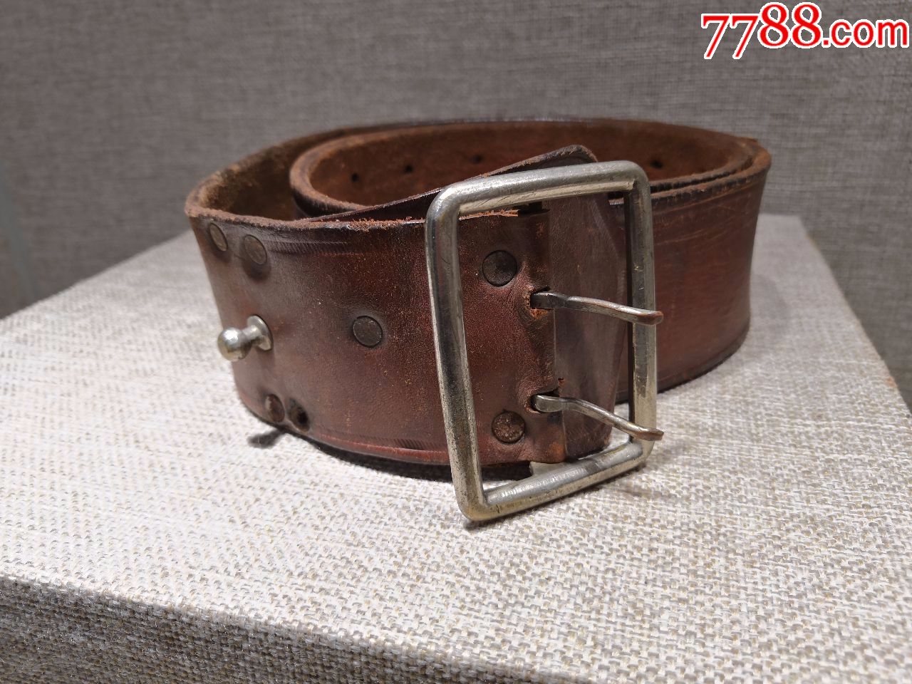 二战文物收藏抗战时期日军遗留原品腰带