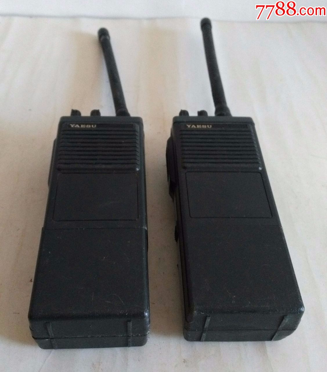 怀旧日本原装yaesu八重州fnb-18型老对讲机一对