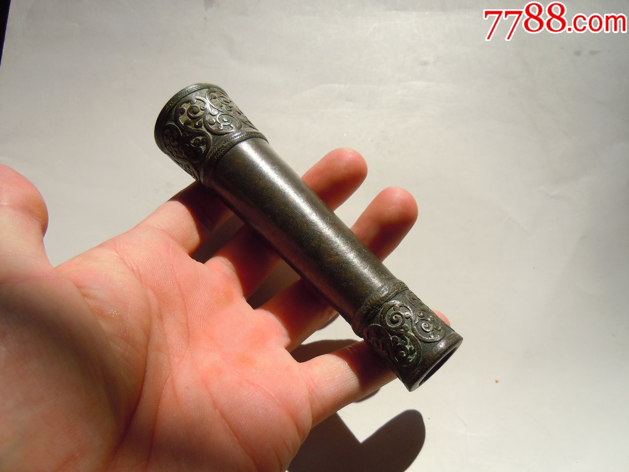 青铜杖头!