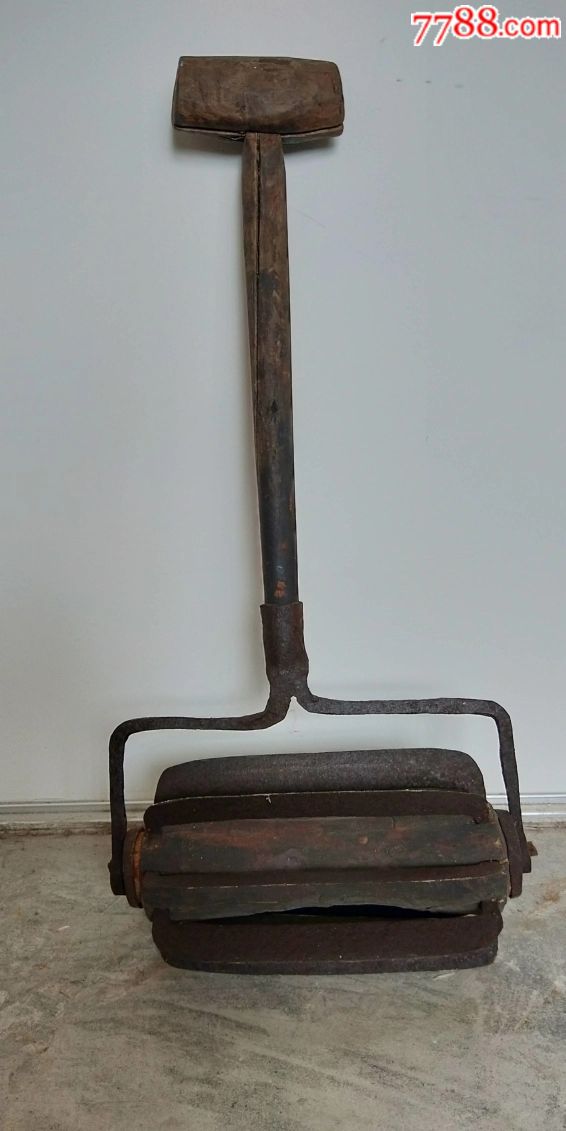 人力小铁耙民俗物件