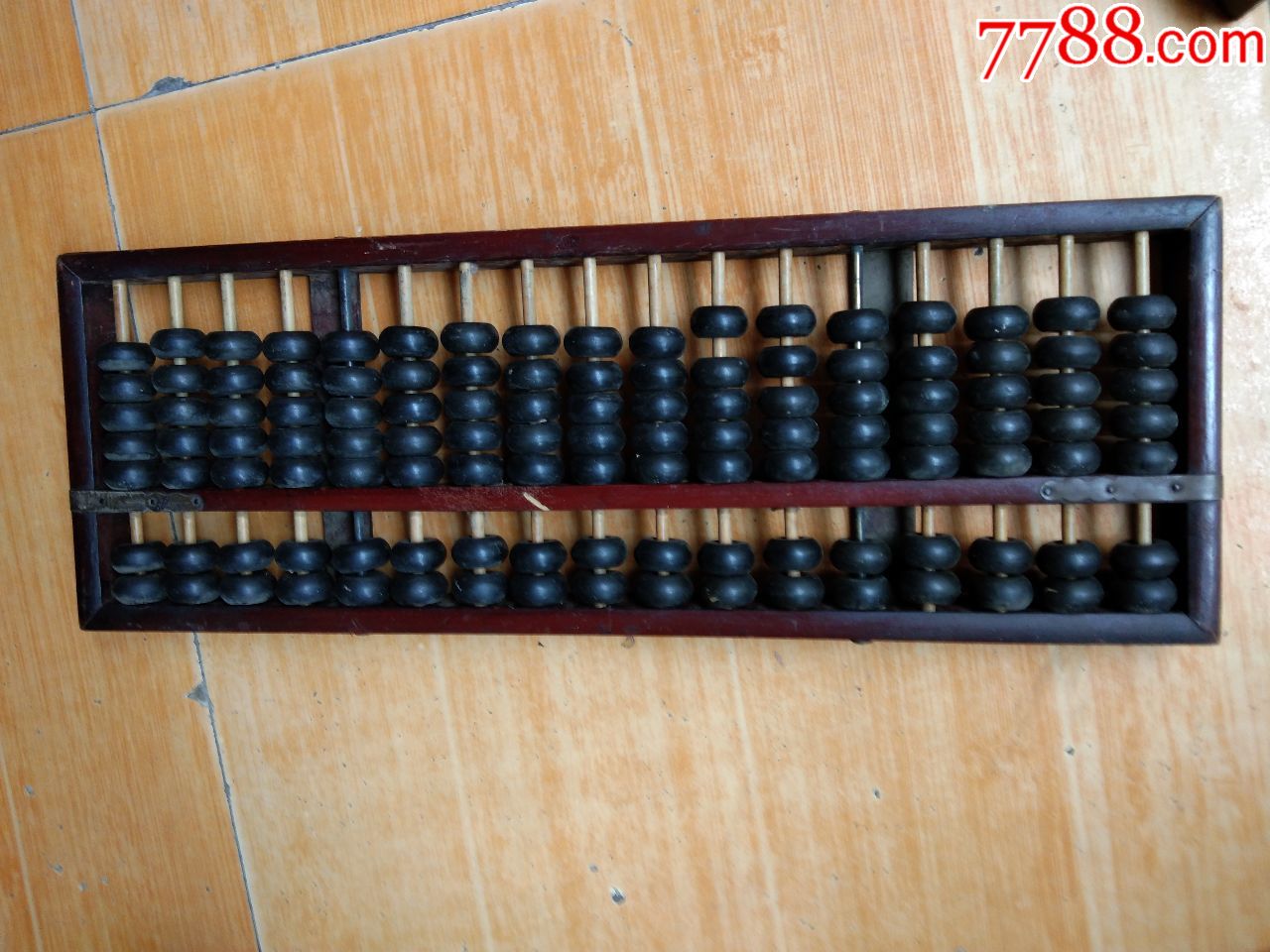 特制人造牛角珠子算盘,算盘_第1张_7788老算盘收藏