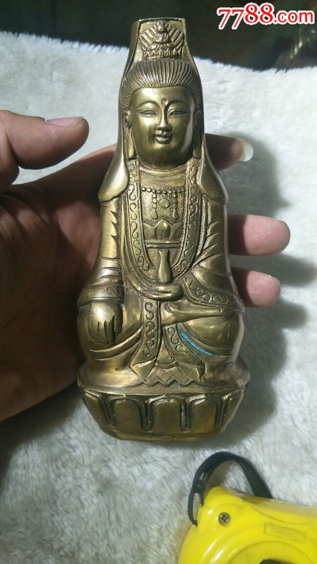 近代工艺品-铜圣宗佛-佛教人物铜像