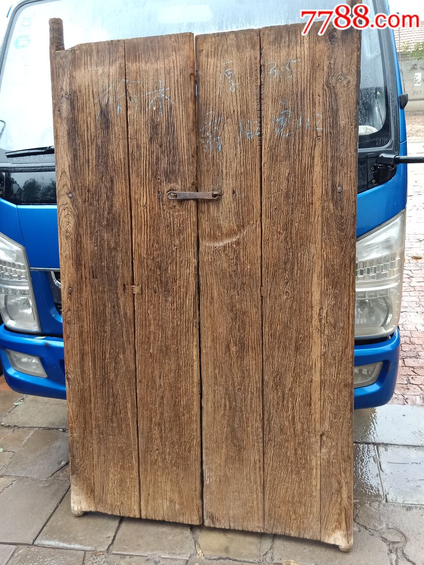 精品老榆木门酒店农家院装修佳品