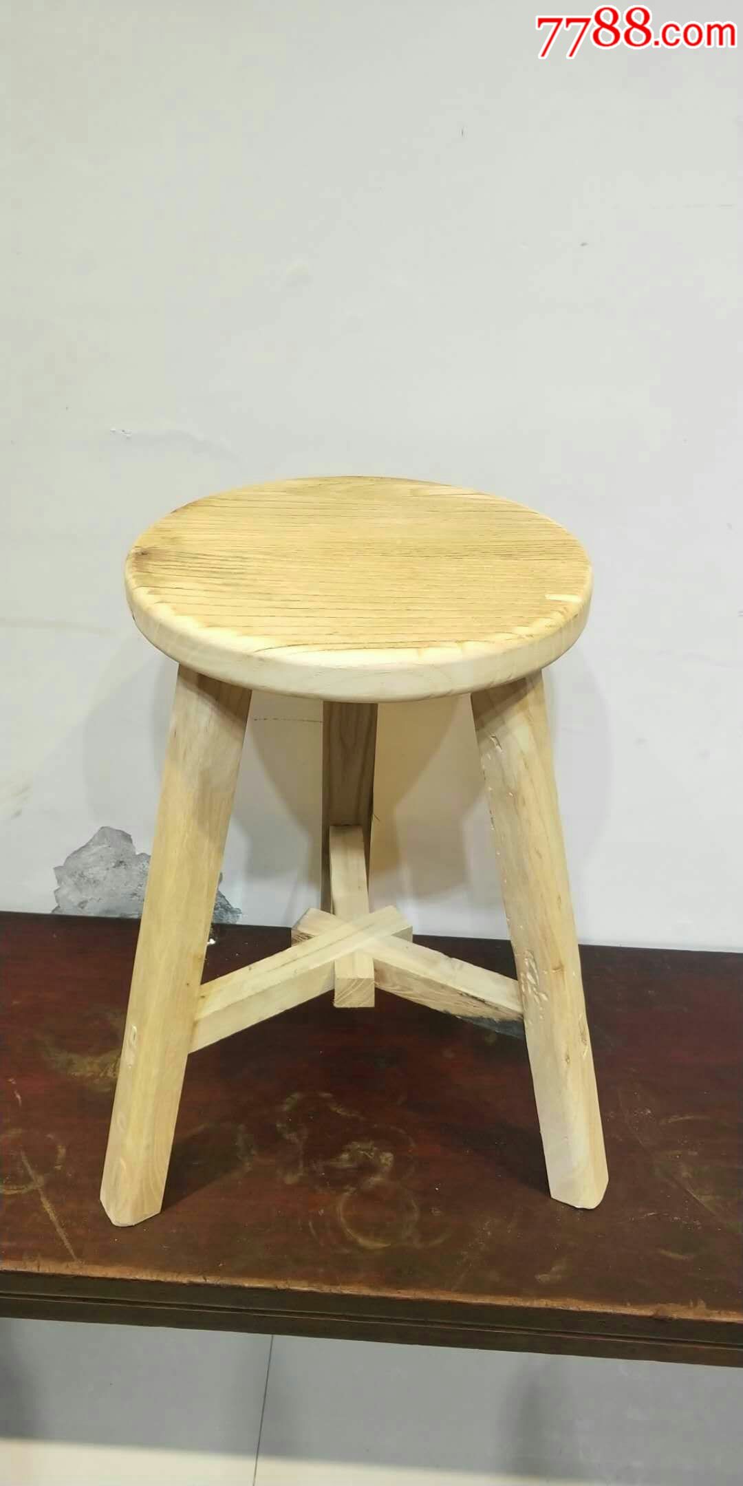 三脚圆面登-木椅/凳-7788收藏__收藏热线