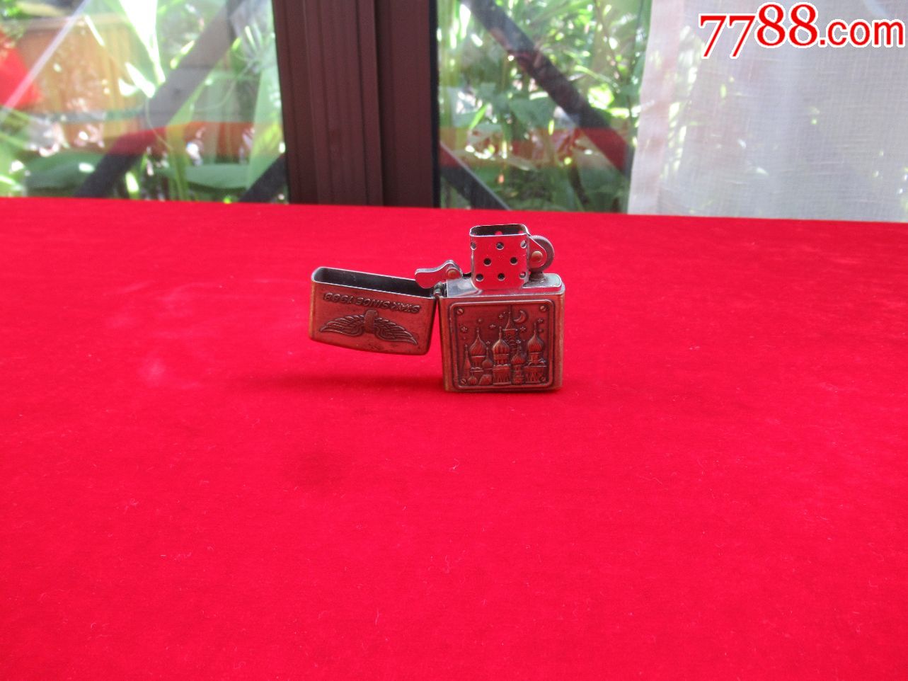 没燃油仅供收藏的starsince1988金属长方形打火机