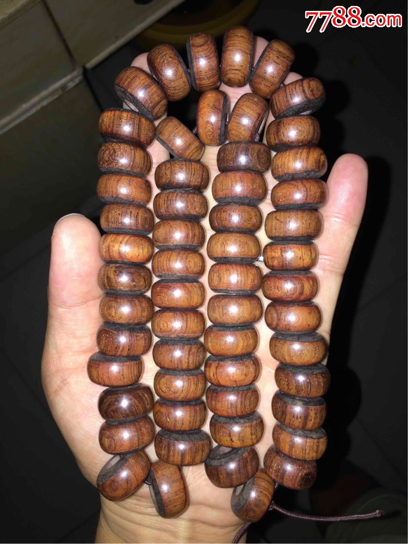 56颗黄花梨算盘珠手串