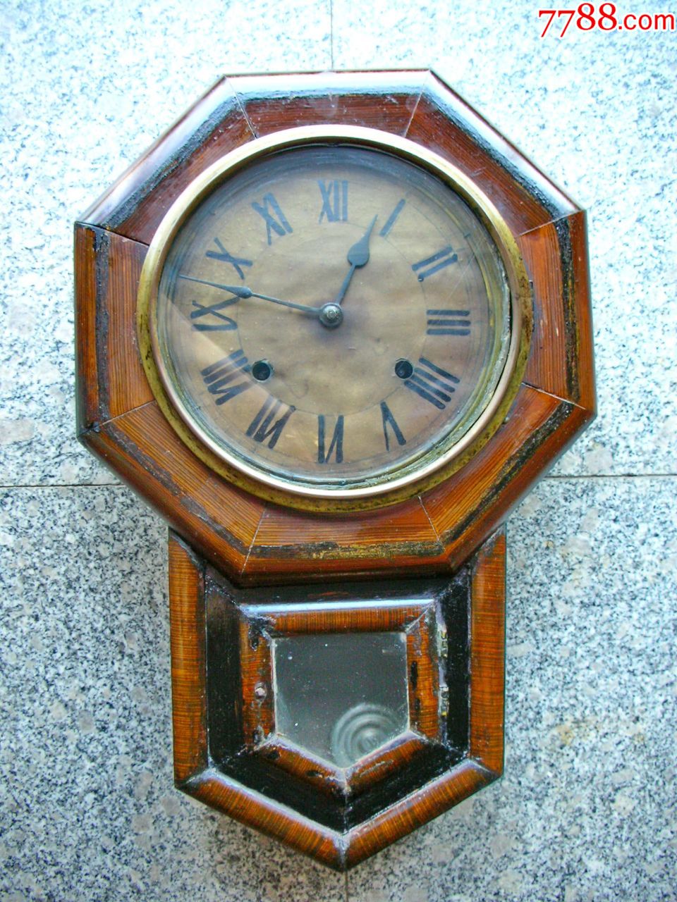 民国鱼尾小挂钟