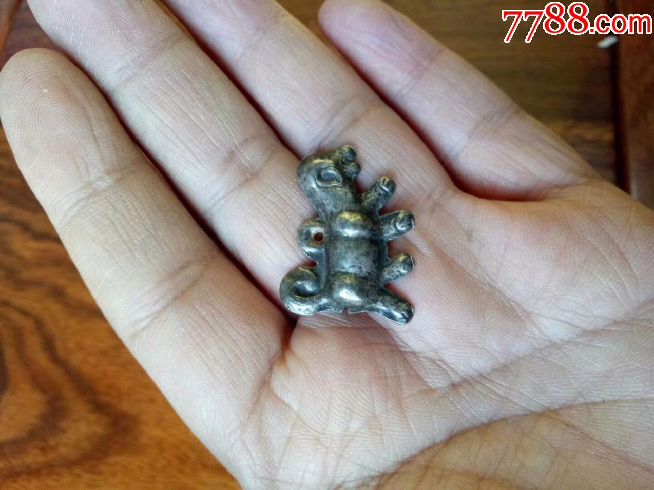清代银质狗铃铛