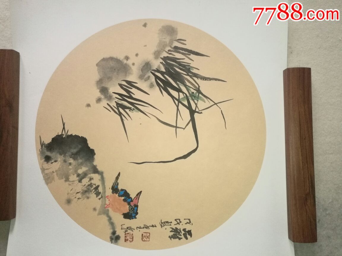 小品卡紙-花鳥國畫原作-7788書畫網